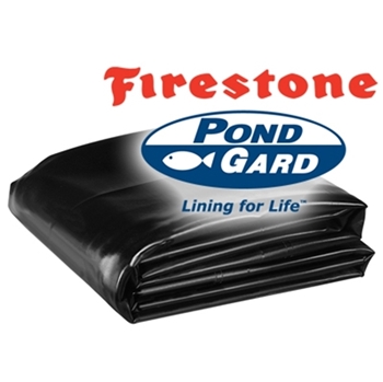 50' Wide Firestone PondGard 45 mil EPDM Pond Liners 
