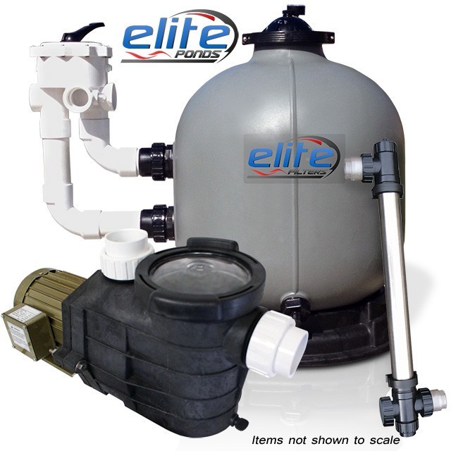 Elite Pumps Optimus III 10000 Filter Pump UV Package