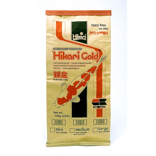 Hikari Gold Koi Fish Food - 22 lbs. (Baby Pellets)