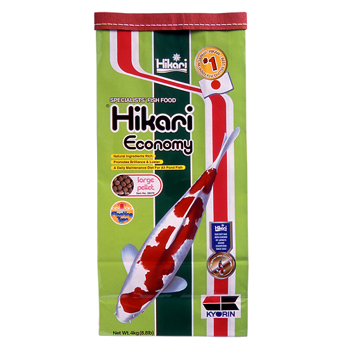 Hikari Economy Koi Fish Food - 44 lbs. (Medium Pellets)