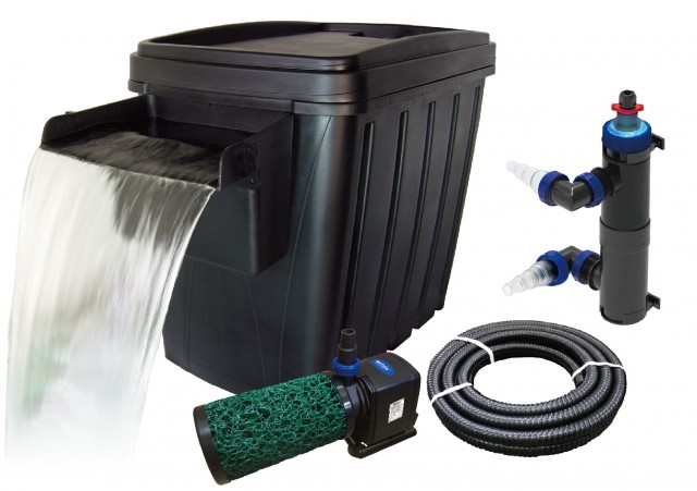 Matala BioSteps II Premium Filter Kit with 16 Watt UV-C with Waterfall
