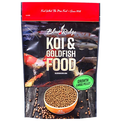Blue Ridge Growth Koi Fish Food - 2 lbs. (Large Pellet)