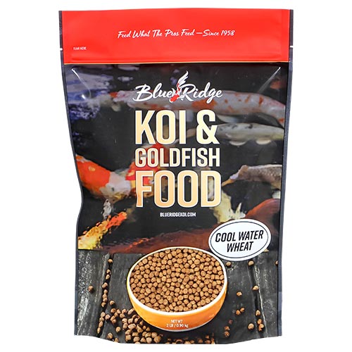 Blue Ridge Cool Water Koi Fish Food  - 6 lbs. (3 x 2 lbs.) (Large Pellet)