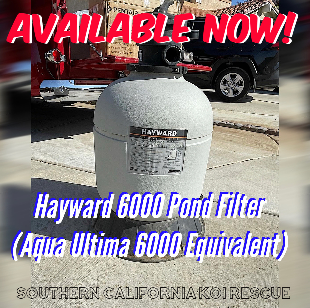 Hayward 6000 Pond Filter - Aqua Ultima II Equivalent (Used)